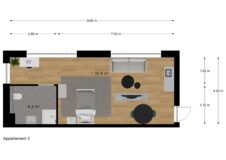 Zorgappartement 3 woon- en zorgvoorziening Huize Elsrijk Amstelveen - Ingericht